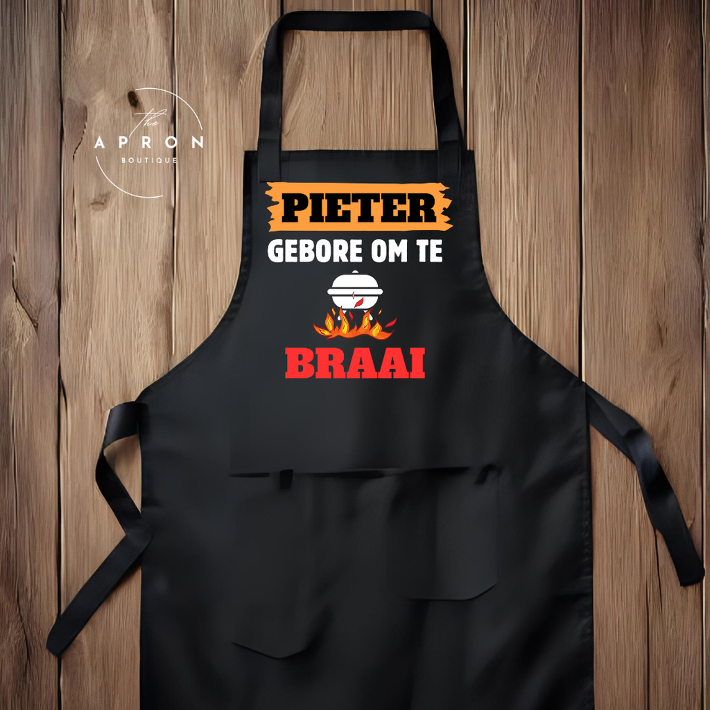 Pieter Gebore Om Te Braai - PERSONALISATION
