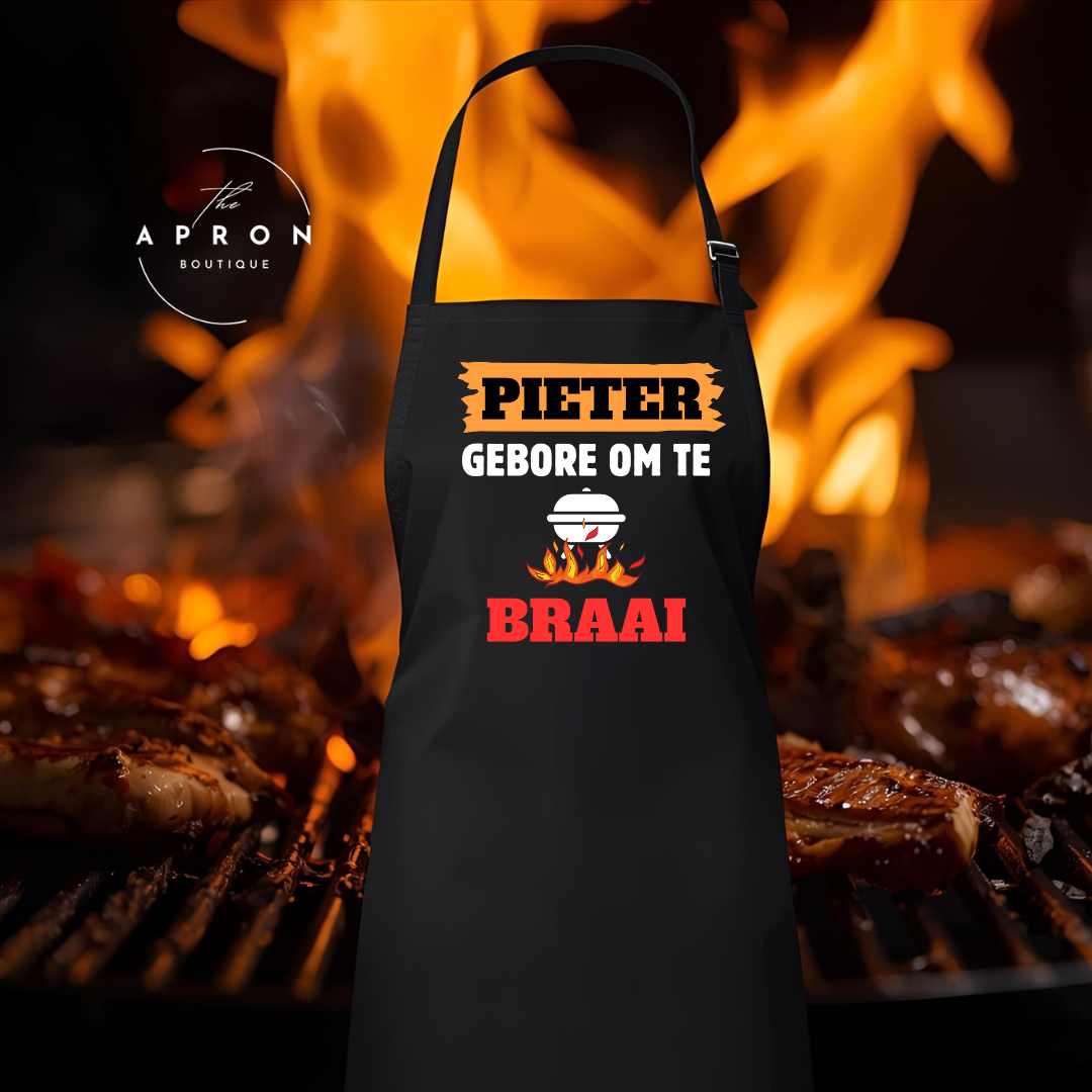 Pieter Gebore Om Te Braai - PERSONALISATION